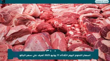 أسعار اللحوم اليوم الثلاثاء 17 يونيو 2025 تعرف على سعر البتلو